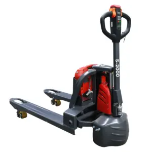 עגלת משטחים חשמלית מלאה 2 טון- דגם S-2000